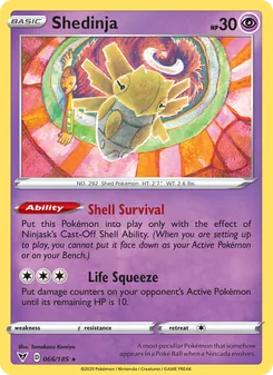 Shedinja, Vivid Voltage, no. 66