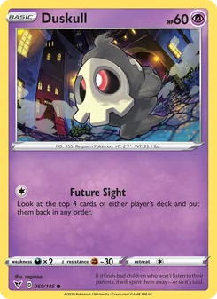 Duskull, Vivid Voltage, no. 69