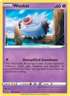 Woobat, Vivid Voltage, no. 73