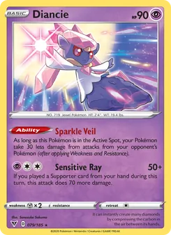 Diancie, Vivid Voltage, no. 79