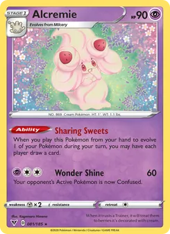 Alcremie, Vivid Voltage, no. 81