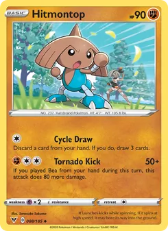 Hitmontop, Vivid Voltage, no. 88