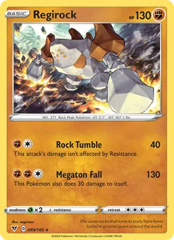 Regirock, Vivid Voltage, no. 89