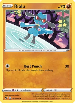 Riolu, Vivid Voltage, no. 90