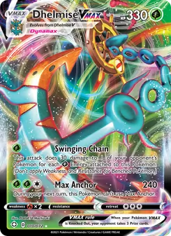 Dhelmise VMAX, Shining Fates, no. 10