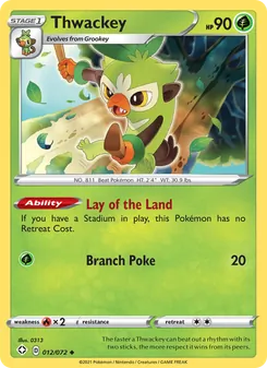 Thwackey, Shining Fates, no. 12