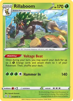 Rillaboom, Shining Fates, no. 13