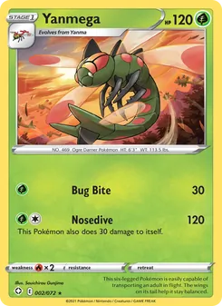 Yanmega, Shining Fates, no. 2