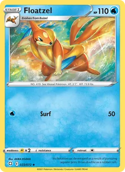 Floatzel, Shining Fates, no. 23