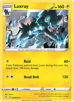 Luxray, Shining Fates, no. 33