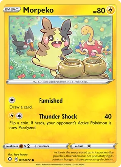 Morpeko, Shining Fates, no. 35