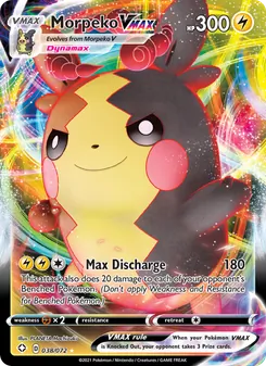 Morpeko VMAX, Shining Fates, no. 38