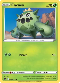Cacnea, Shining Fates, no. 4