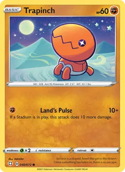 Trapinch, Shining Fates, no. 40