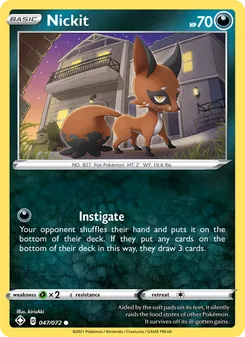 Nickit, Shining Fates, no. 47