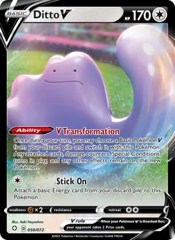 Ditto V, Shining Fates, no. 50