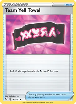 Team Yell Towel, Shining Fates, no. 63
