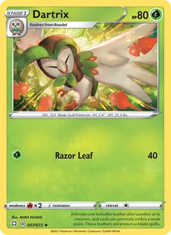 Dartrix, Shining Fates, no. 7