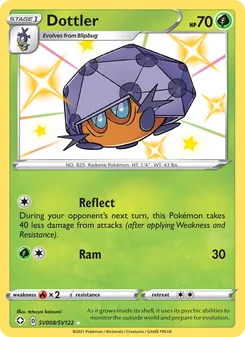 Dottler, Shining Fates Shiny Vault, no. SV008