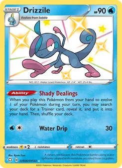 Drizzile, Shining Fates Shiny Vault, no. SV026