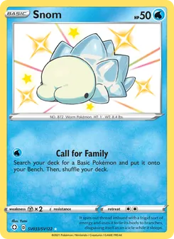Snom, Shining Fates Shiny Vault, no. SV033