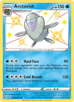 Arctovish, Shining Fates Shiny Vault, no. SV037