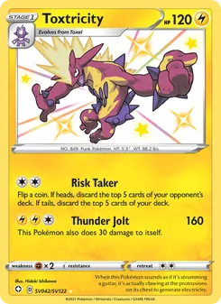 Toxtricity, Shining Fates Shiny Vault, no. SV042