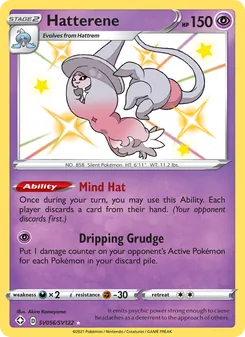 Hatterene, Shining Fates Shiny Vault, no. SV056