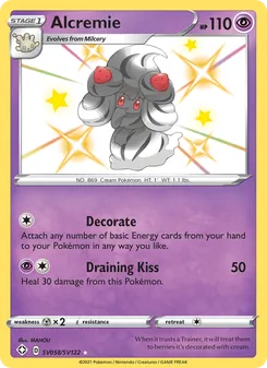 Alcremie, Shining Fates Shiny Vault, no. SV058