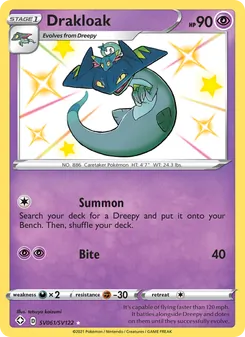 Drakloak, Shining Fates Shiny Vault, no. SV061