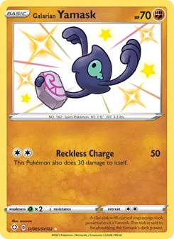 Galarian Yamask, Shining Fates Shiny Vault, no. SV065