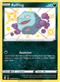 Koffing, Shining Fates Shiny Vault, no. SV076