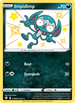 Impidimp, Shining Fates Shiny Vault, no. SV083