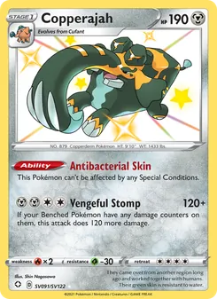 Copperajah, Shining Fates Shiny Vault, no. SV091