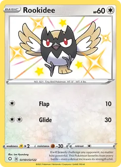 Rookidee, Shining Fates Shiny Vault, no. SV101