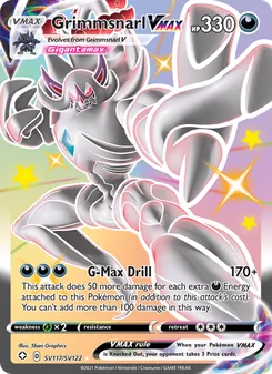 Grimmsnarl VMAX, Shining Fates Shiny Vault, no. SV117