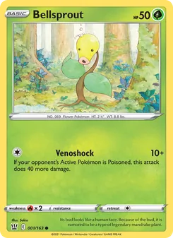 Bellsprout, Battle Styles, no. 1