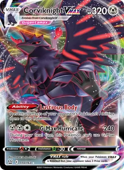 Corviknight VMAX, Battle Styles, no. 110