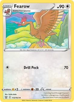 Fearow, Battle Styles, no. 112