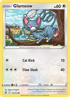 Glameow, Battle Styles, no. 115