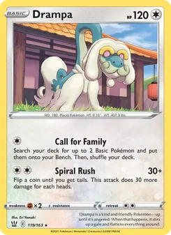 Drampa, Battle Styles, no. 119