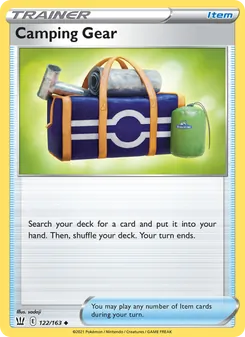 Camping Gear, Battle Styles, no. 122