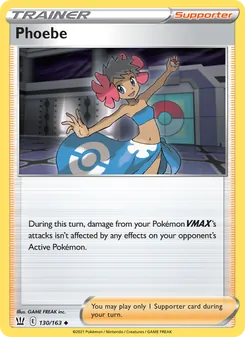 Phoebe, Battle Styles, no. 130