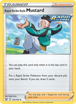 Rapid Strike Style Mustard, Battle Styles, no. 132