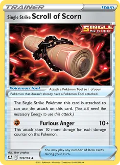 Single Strike Scroll of Scorn, Battle Styles, no. 133