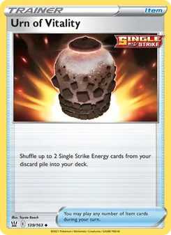 Urn of Vitality, Battle Styles, no. 139