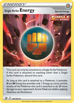 Single Strike Energy, Battle Styles, no. 141