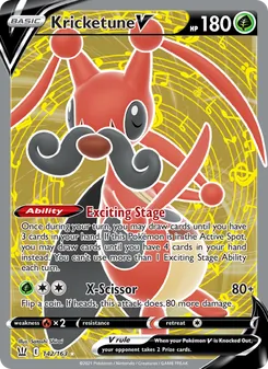 Kricketune V, Battle Styles, no. 142