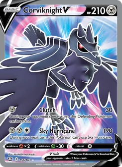 Corviknight V, Battle Styles, no. 156