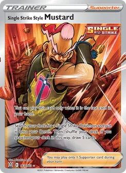 Single Strike Style Mustard, Battle Styles, no. 163